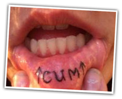 BDSM tattoo - Humiliation tattoo